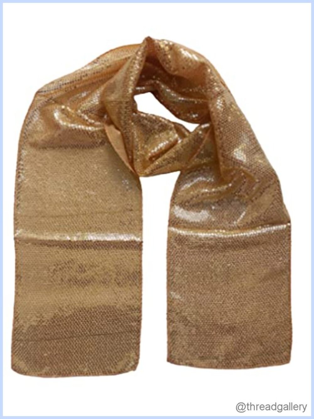 Sequin Scarf Wrap Shawl Belt 70.7" Long Lightweight Dance Party
